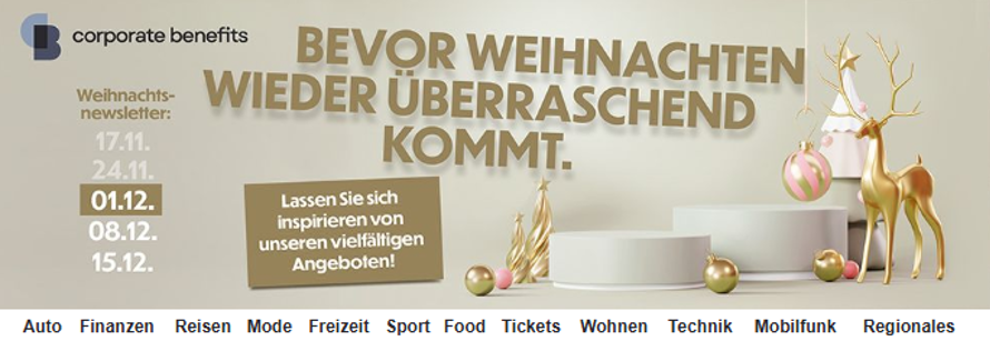 Angebote zu Weihnachten